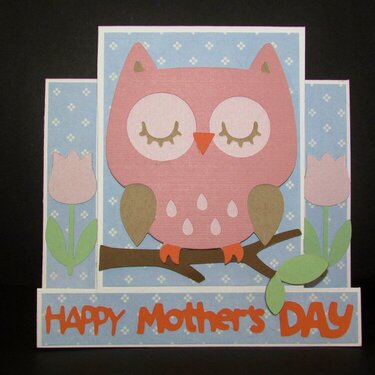 Happy Mother's Day Center Step card
