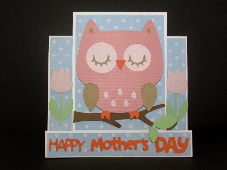 Happy Mother&#039;s Day Center Step card