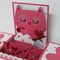 Owl Be Your Pop Up Box card (close up)