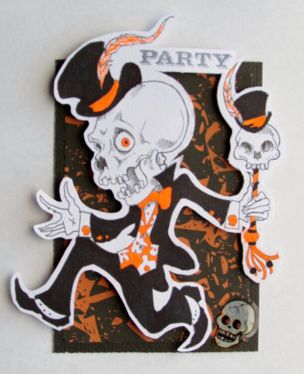 PARTY Scull Man ATC