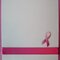 Breast Cancer Awareness Thank You card (inside)