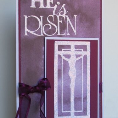 He is Risen - Easter card
