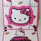 Hello Kitty Happy Birthday Easel card