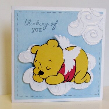 Thinking of You - Pooh Angel card
