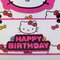 Hello Kitty Happy Birthday Easel card