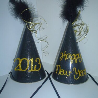Happy New Year 2013 Party Hats