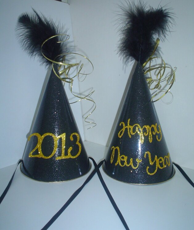 Happy New Year 2013 Party Hats