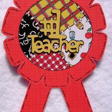 # 1 Teacher Ribbon