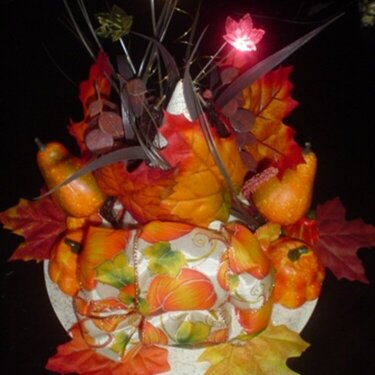 Fall Witches Hat Table Centerpiece