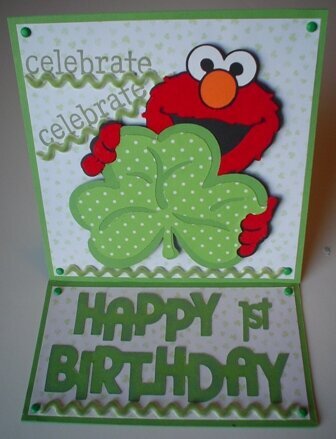 St. Patrick&#039;s Day/1st Birthday card