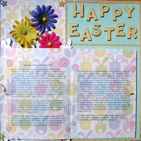 Happy Easter 2007 (journaling)