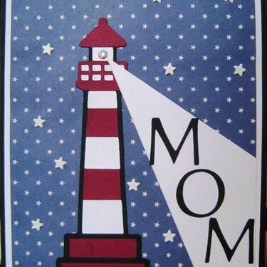 Lighthouse MOM card