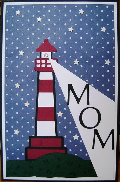 Lighthouse MOM card