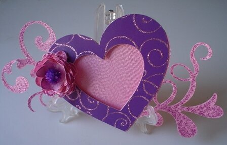 Mother&#039;s Day Heart Shape card