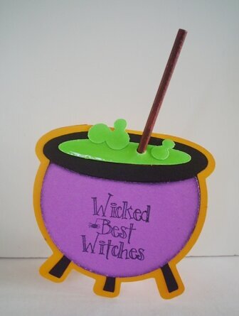Wicked Best Witches Treat Holder