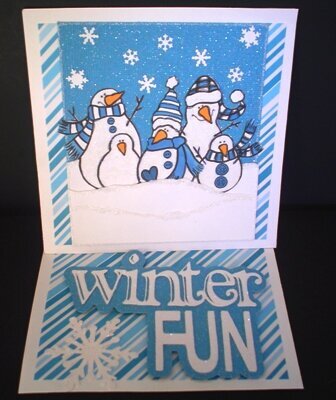 Winter Fun card