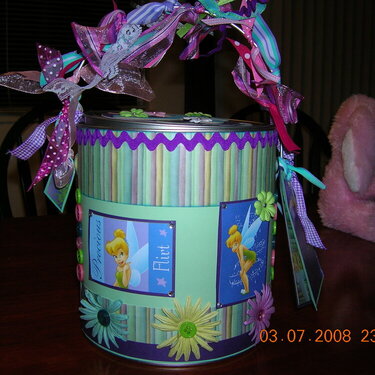 Tinkerbell paint can for SASSY C