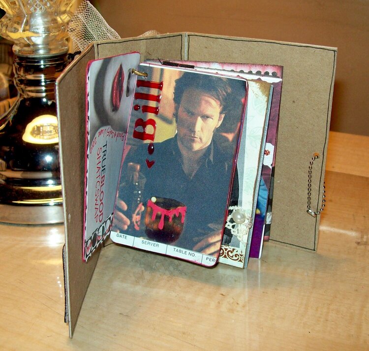 SH True Blood ATC Swap Mini Book (Inside)