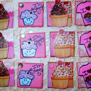 Inchie Mania Round 3 ~ Cupcakes