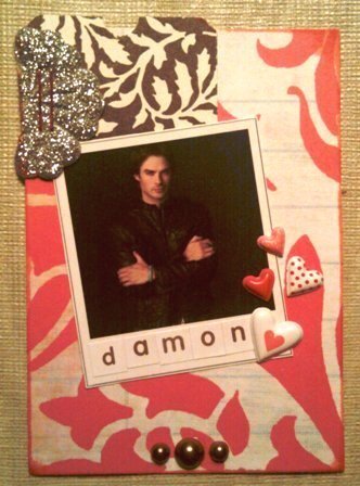 Vampire Hotties ATC Swap ~ Damon Salvatore
