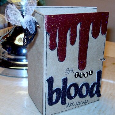 SH True Blood ATC Swap Mini Book :)