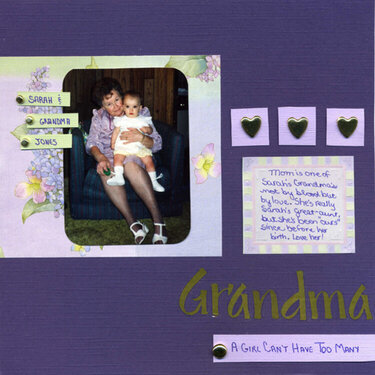 Grandma-A Girl Can&#039;t Have Too Many