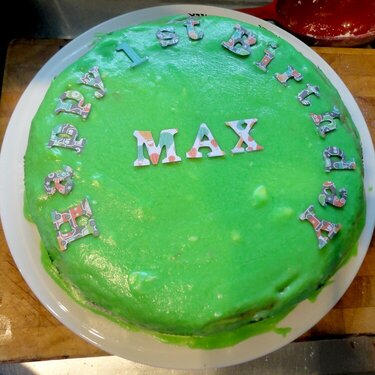 Max&#039;s First Birthday Cake