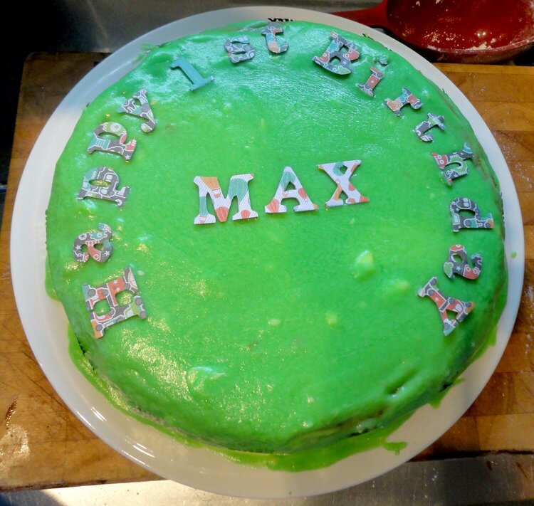 Max&#039;s First Birthday Cake
