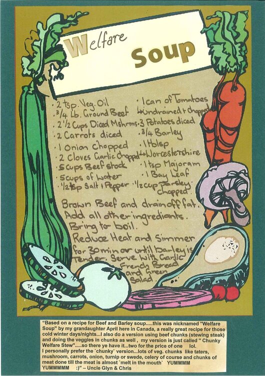 Welfare Soup