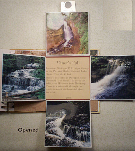 Waterfalls at Hiawatha National Forest
