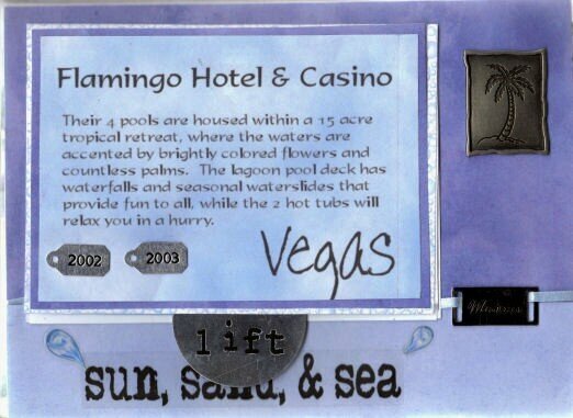 Interactive Vegas Vacation Layout
