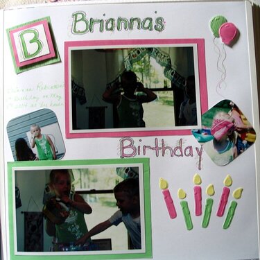 Brianna&#039;s Birthday