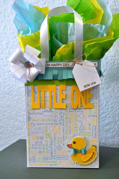 Little one large gift bag