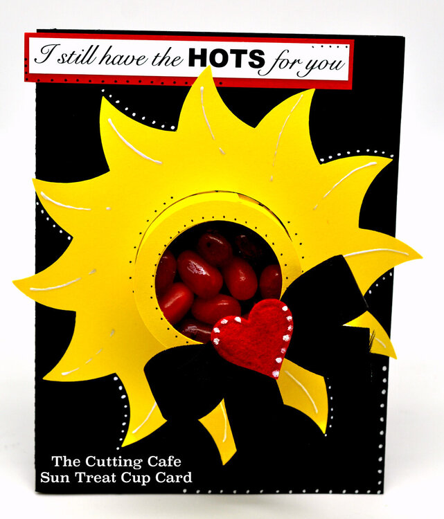 i still have the hots for you treat cup card