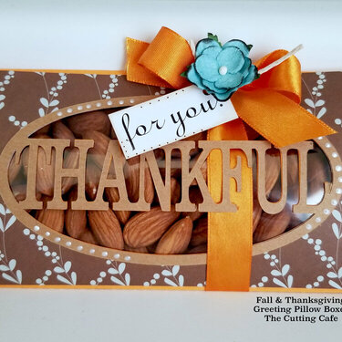 Thankful and Family Pillow Boxes