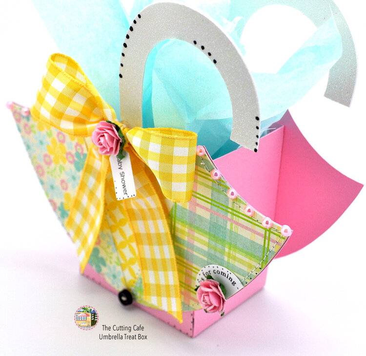 umbrella treat box for baby shower