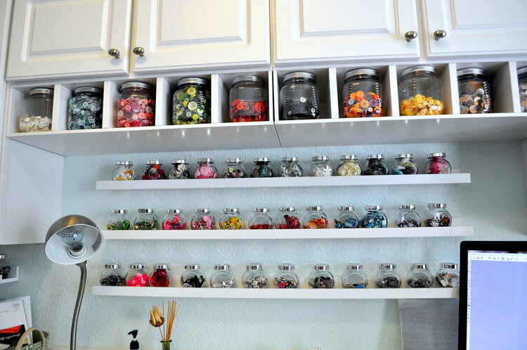 craft room jars