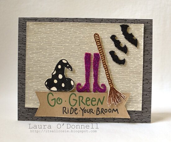 go green... ride your broom