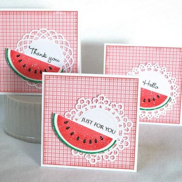 Watermelon Card Set