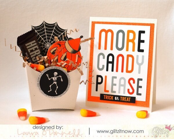 Halloween Card and Treat Box Set