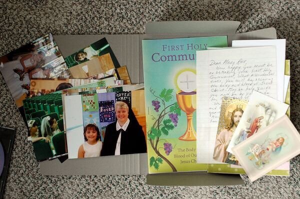 First Communion Memory Box