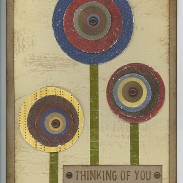 Thinking of You Card *as seen in Sept Cards Magazine*