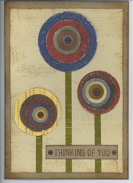 Thinking of You Card *as seen in Sept Cards Magazine*