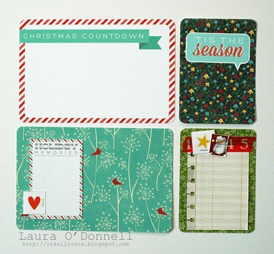 Project Life Cards for December