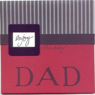 Fathers Day Card 2004 for DH