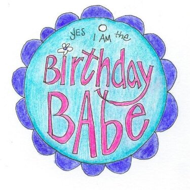 Birthday Babe - for Annie :-)