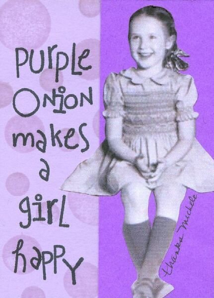 ATC - Purple Onion Designs:  POD Girl &amp; Makes a Girl Happy