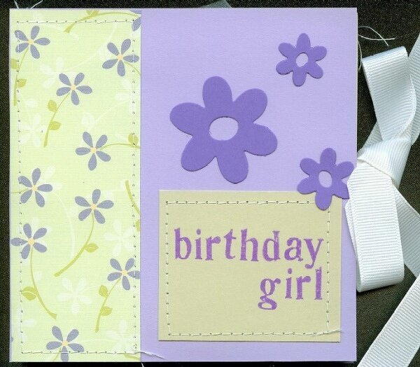 Birthday Girl CD cover booklet