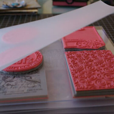 Zutter Acrylic Organizer Stamp Album Kit