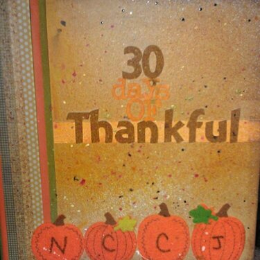 Cover of 30 days of Thankful album